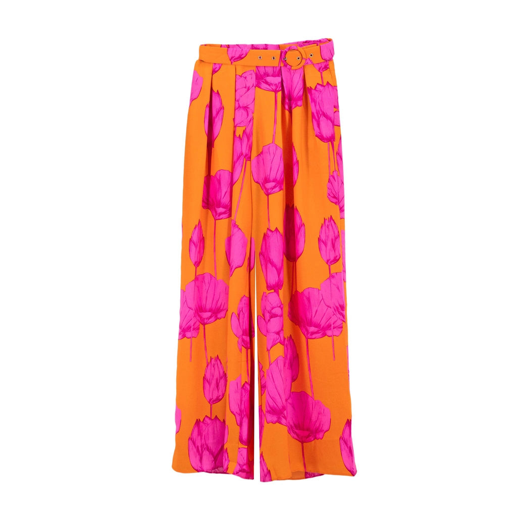 Pantalones Milk & Honey Estampado Con Cinturón P/ Damas by Milk & Honey