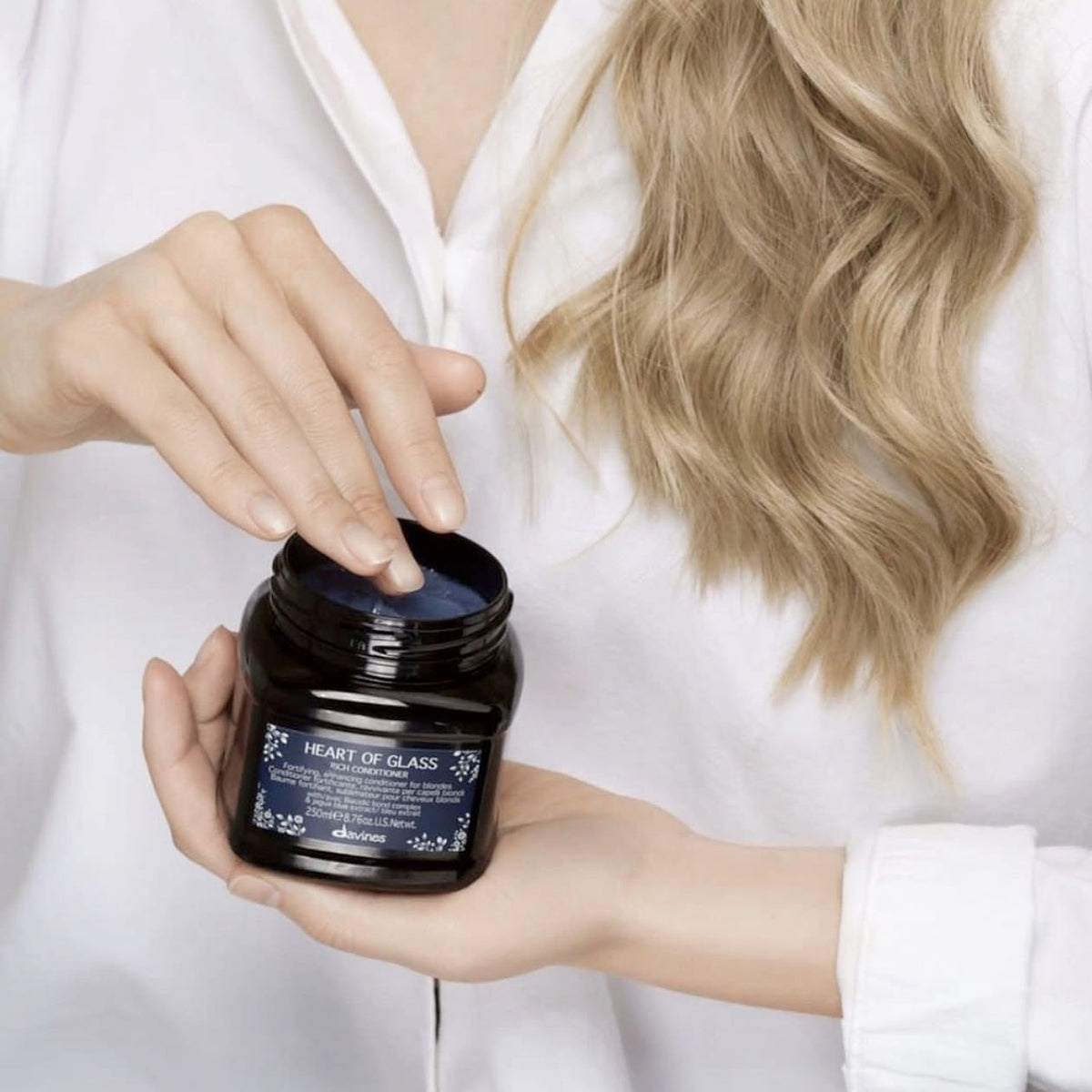 DAVINES HEART OF GLASS INTENSE TREATMENT 150 ML