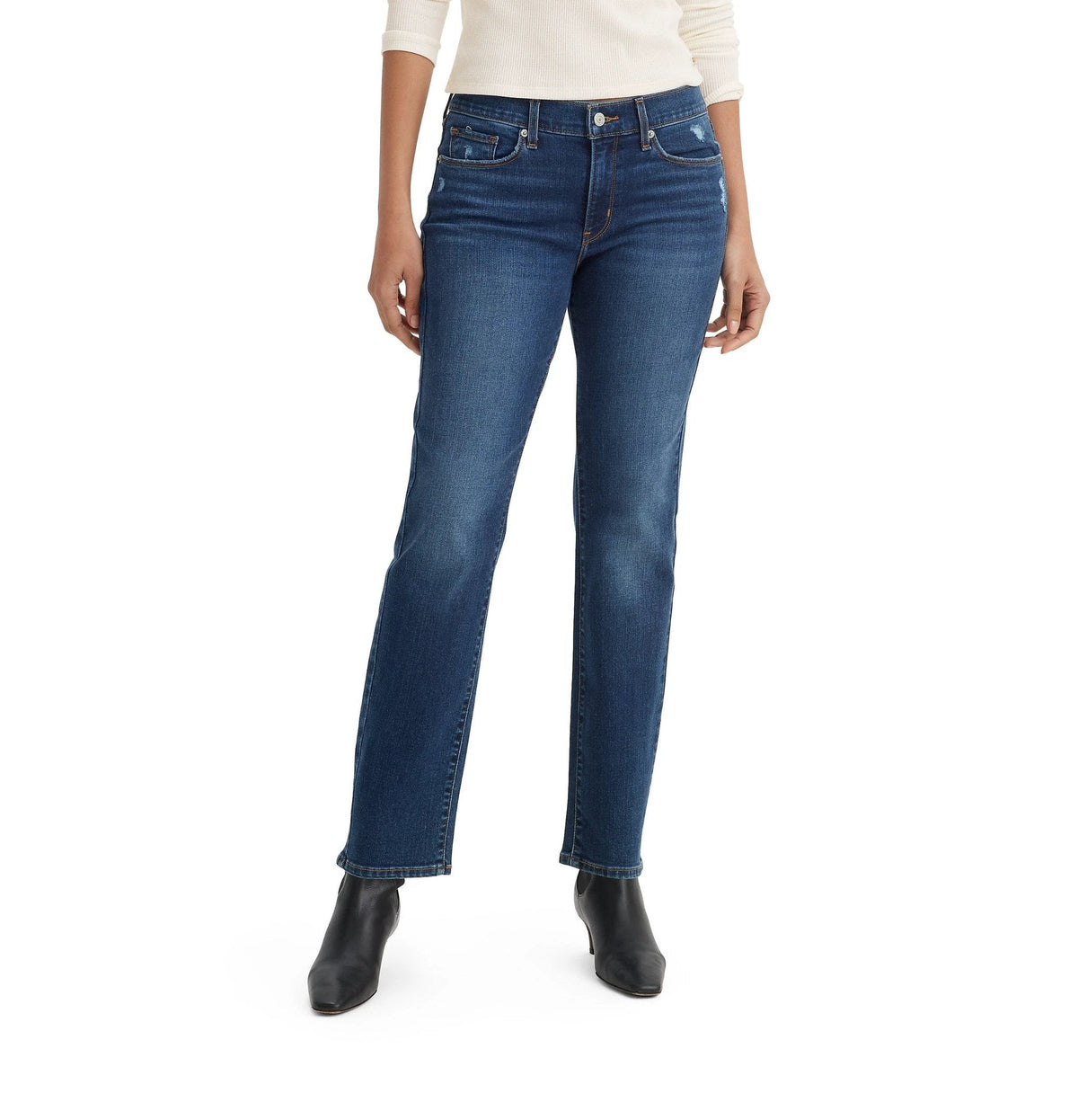 Pantalones Jeans Levis Classic Straight P/ Damas 392500112 by Levis