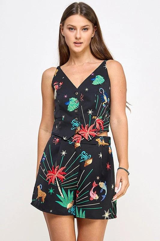 Conjunto Milk & Honey Estampado P/ Damas by Milk & Honey