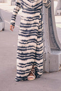 Falda New katya ivory negro tie-dye