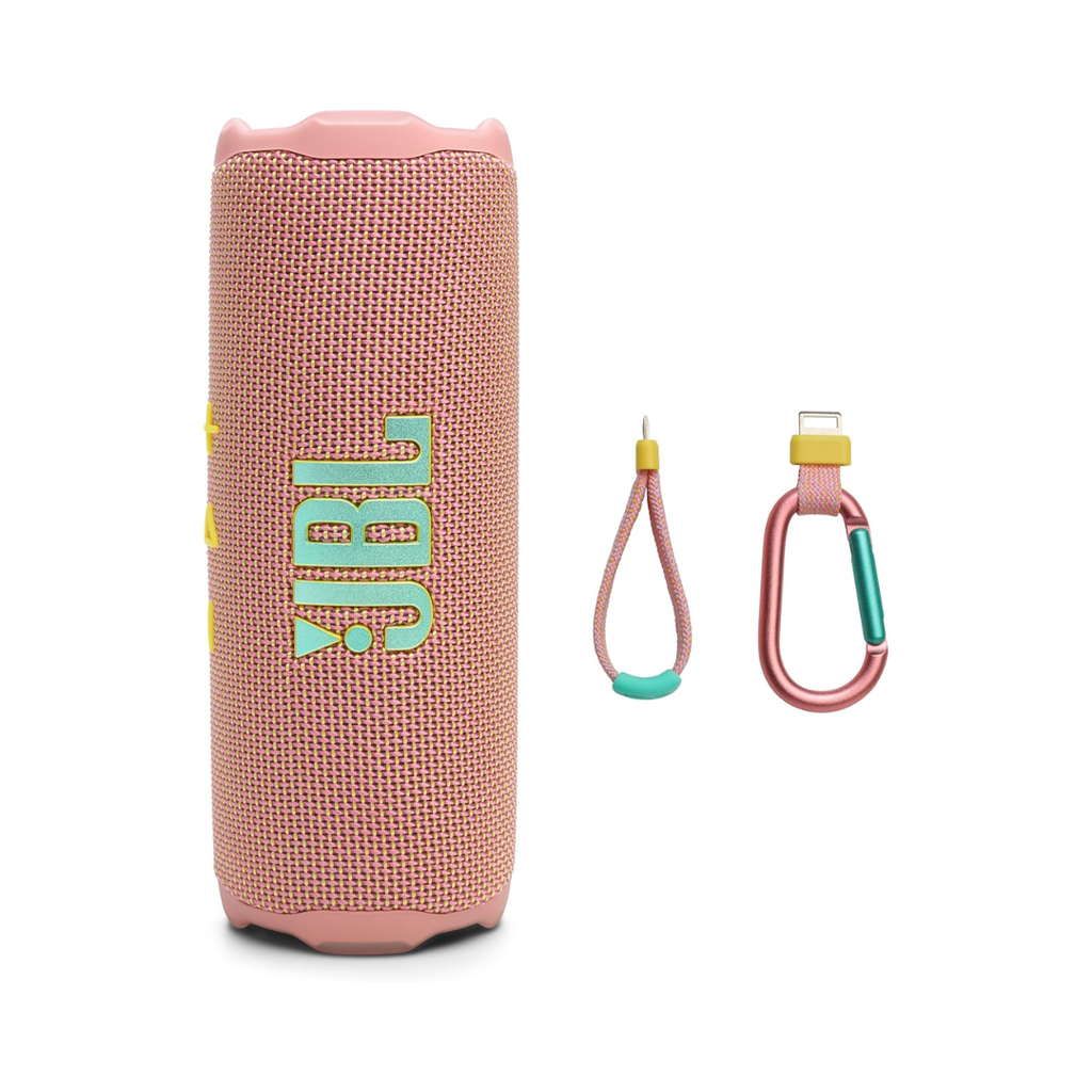 BOCINA JBL FLIP 7 WATERPROOF PORTABLE SPEAKER WIRELESS 35W PINK (MM114JBL92)