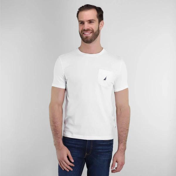 Camiseta Nautica Mangas Cortas Lisa Para Caballeros by Nautica