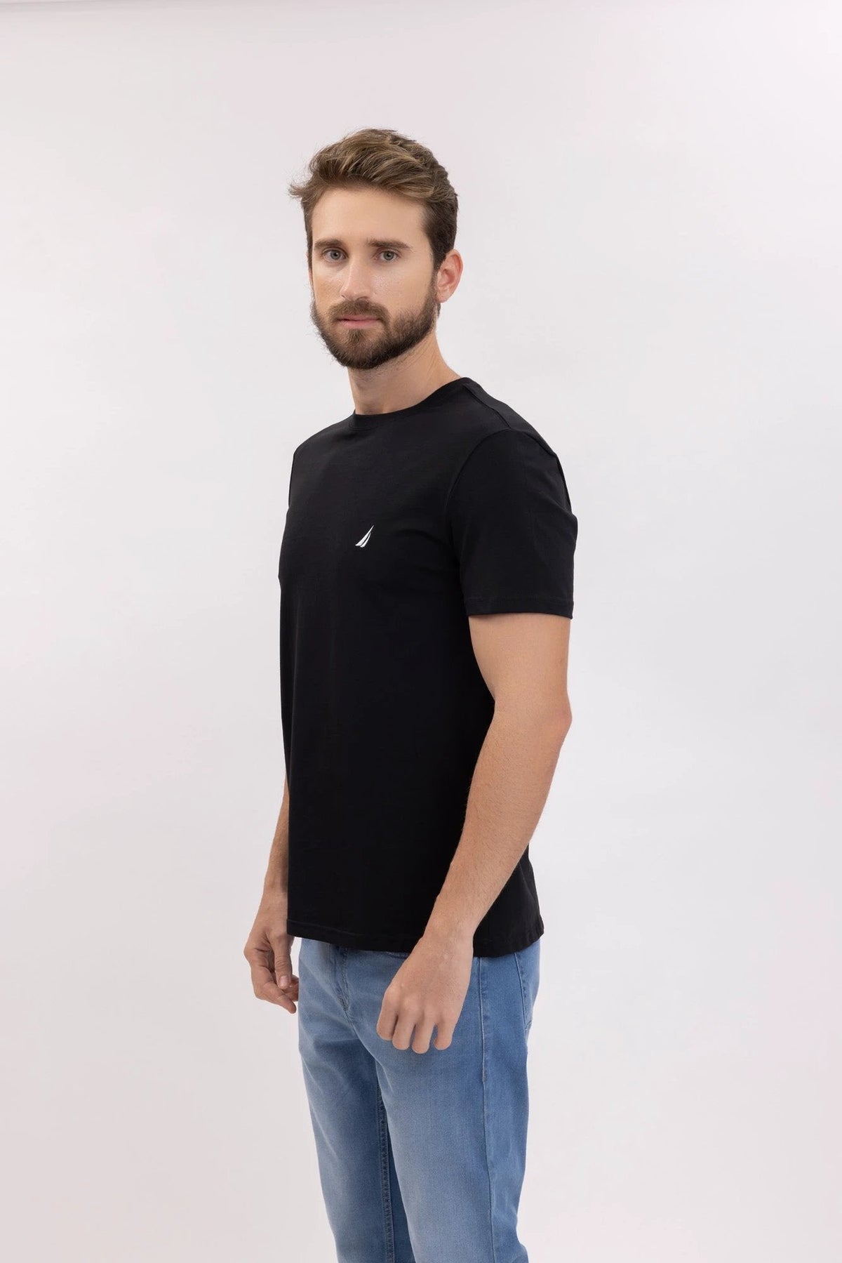 Camiseta Nautica Mangas Cortas Lisa Para Caballeros by Nautica