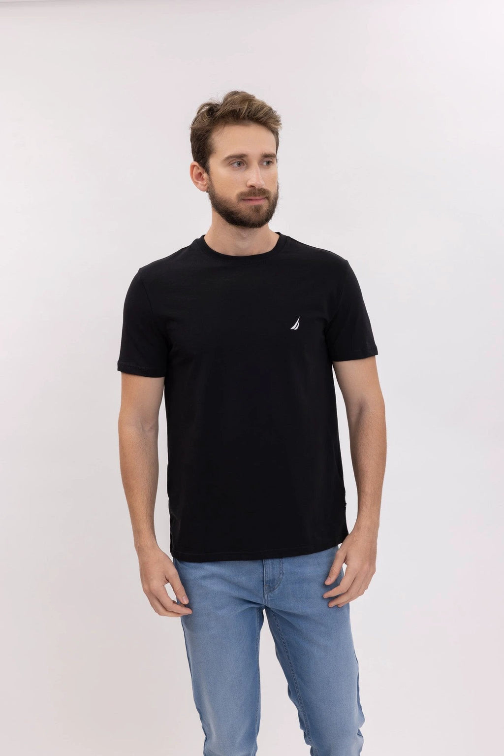 Camiseta Nautica Mangas Cortas Lisa Para Caballeros by Nautica