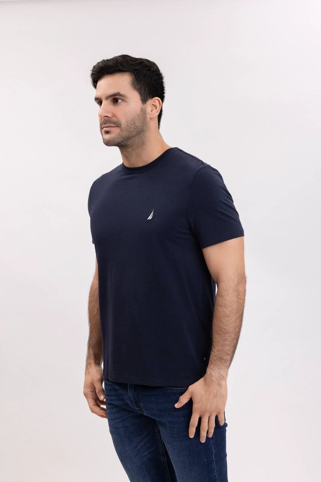 Camiseta Nautica Mangas Cortas Lisa Para Caballeros by Nautica