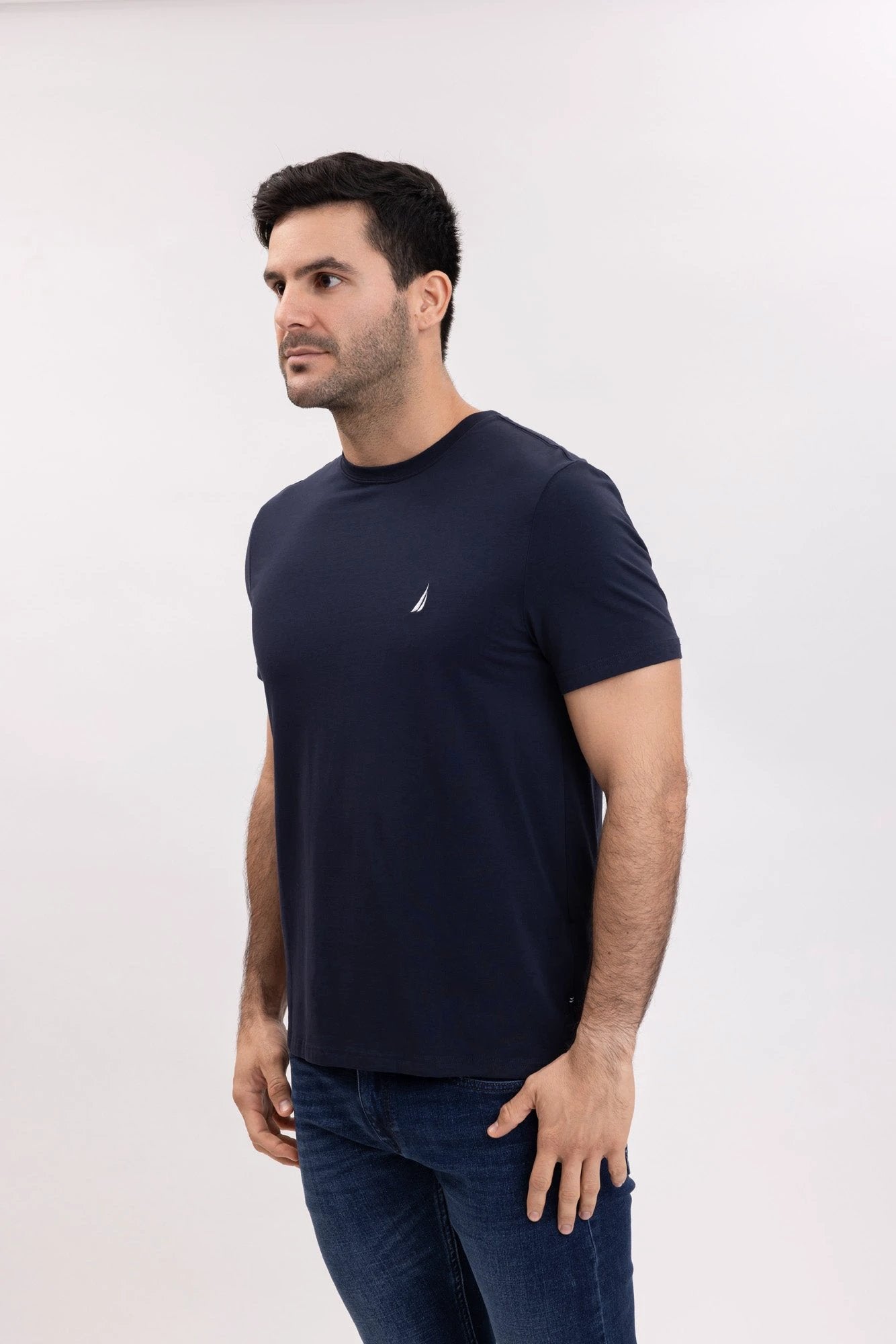 Camiseta Nautica Mangas Cortas Lisa Para Caballeros by Nautica
