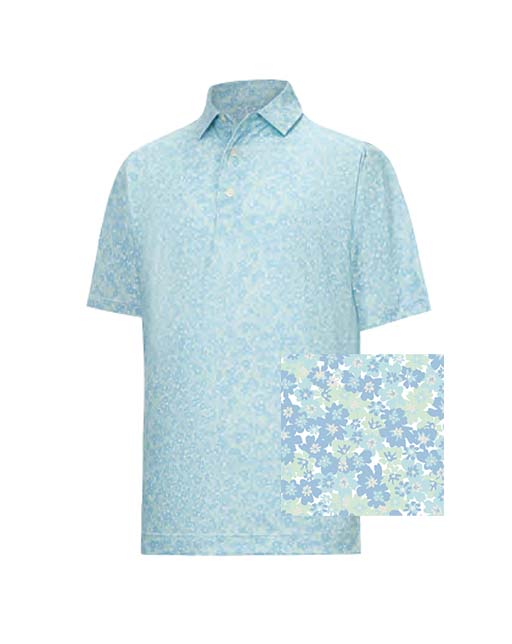 Polo de golf FootJoy, Multi Floral TourLisle