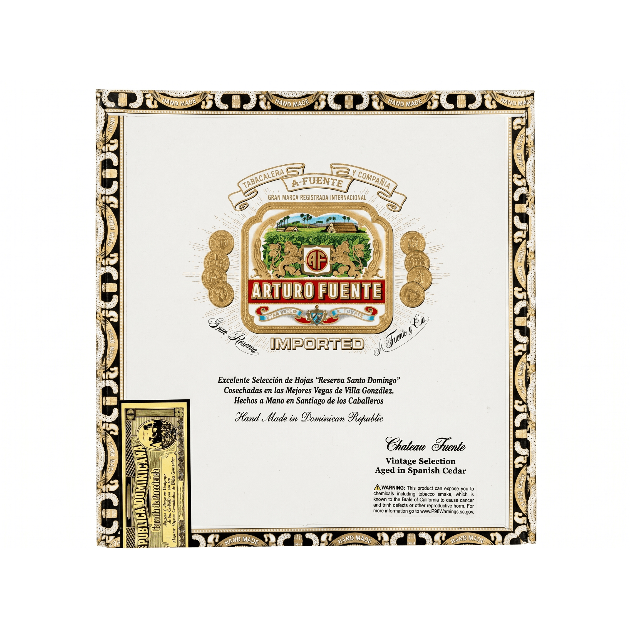 Arturo Fuente Chateau Fuente Maduro de 10