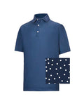 Polo de golf FootJoy, Scatter Dot Pique