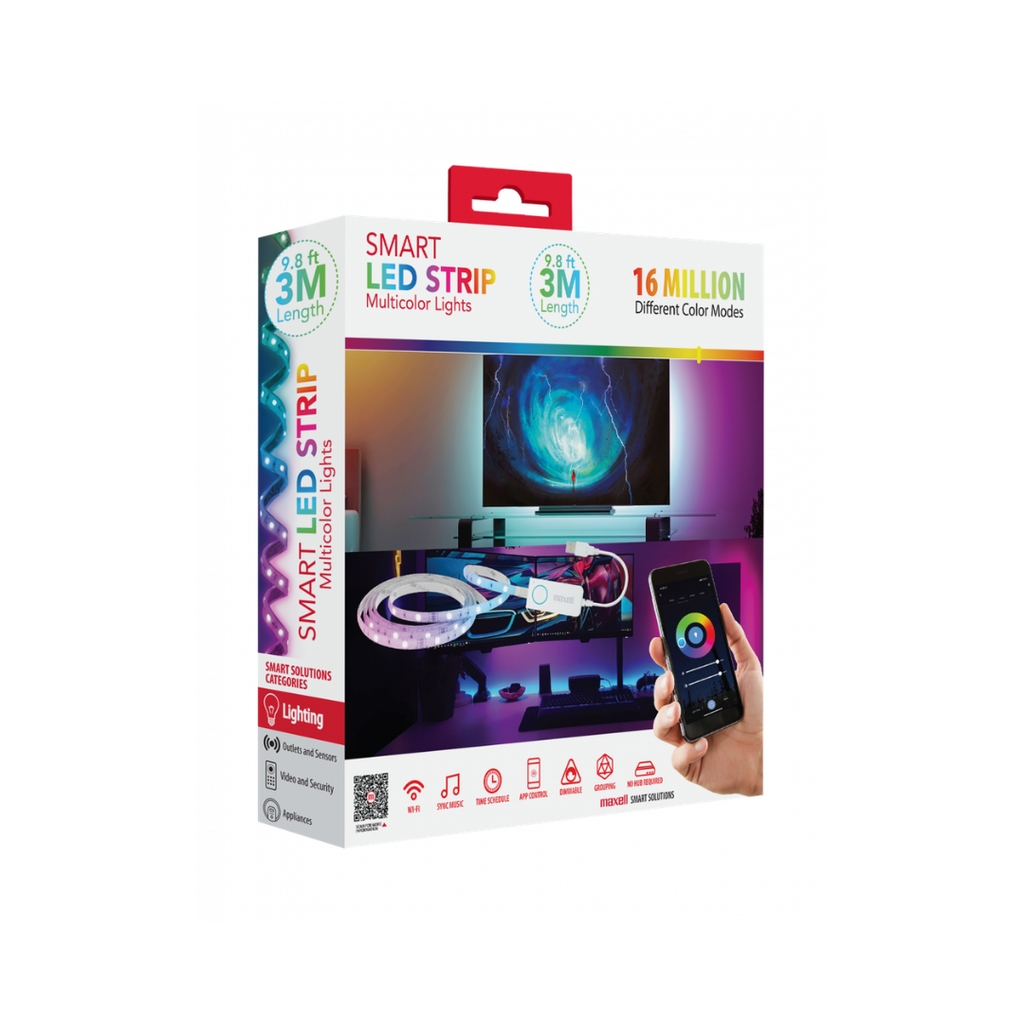 TIRA LED MAXELL LEDS3 SMART RGB STRIP 3M