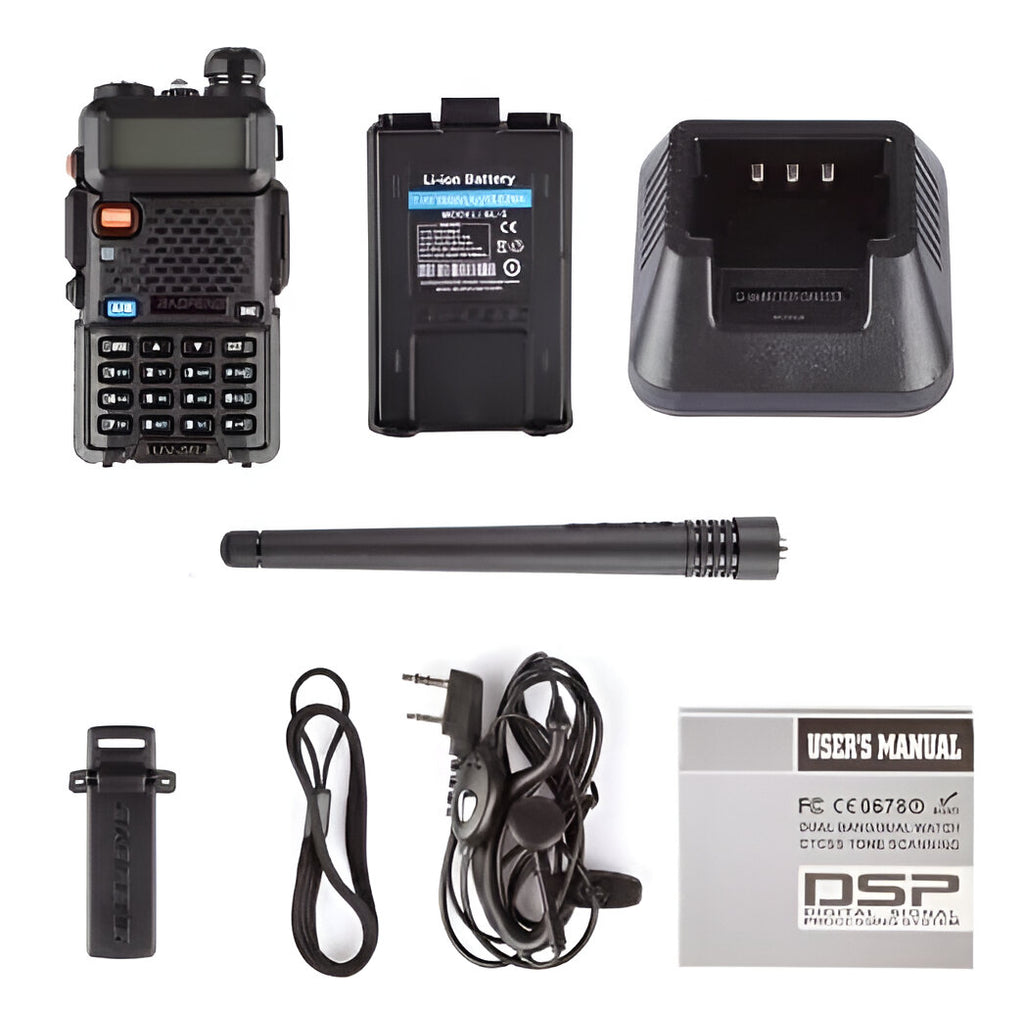 Radio Walkie Talkie Baofeng UV-5R (1 Pieza)