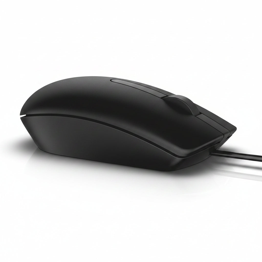 MOUSE DELL MS116 ÓPTICO USB BLACK