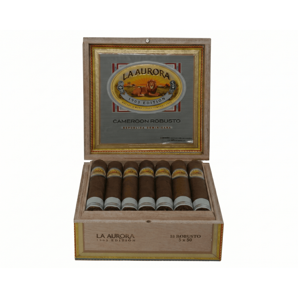 La Aurora Preferidos 1903 Edition Platinum Cameroon Robusto de 18