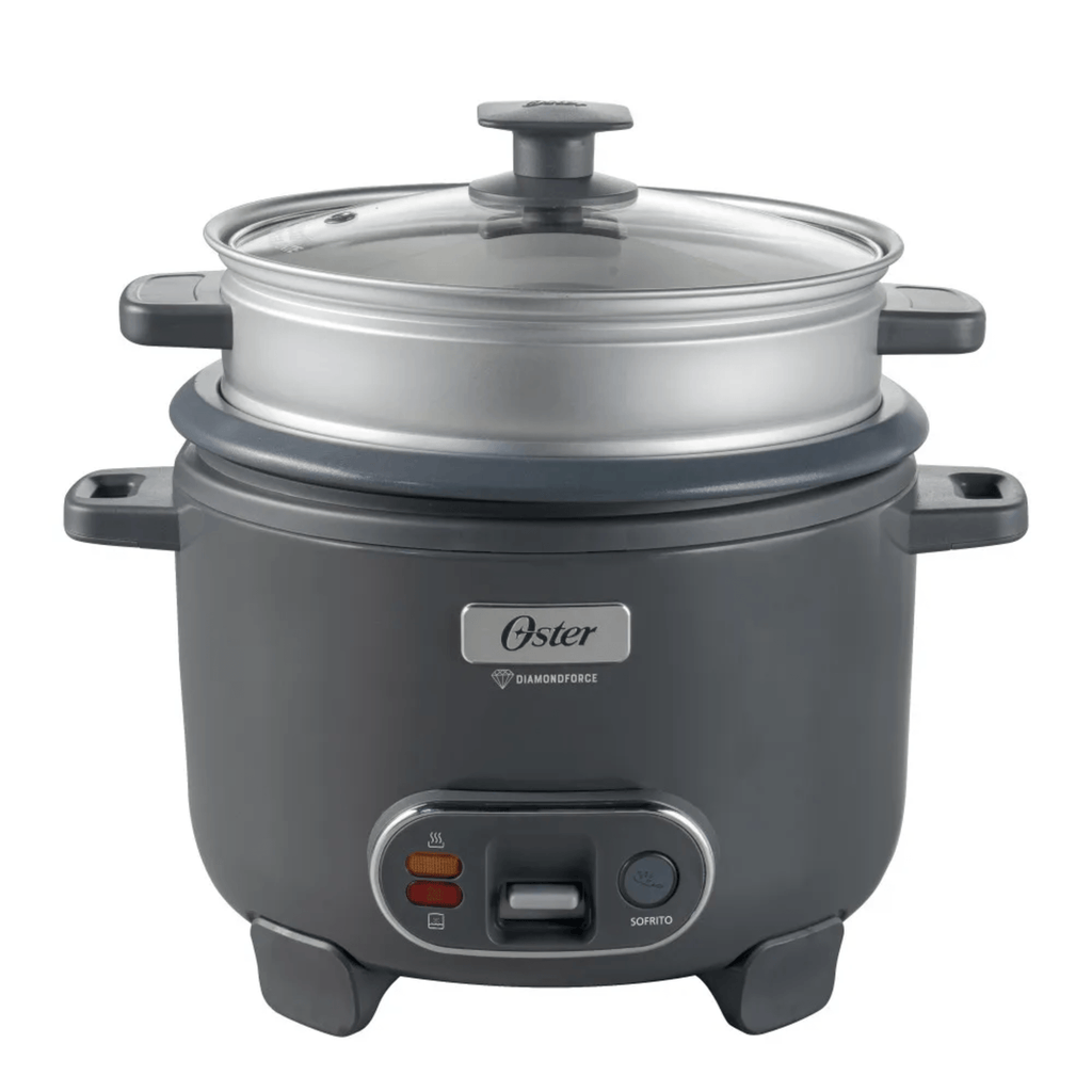 Olla Arrocera Oster M/CKSTRC10DFSKE 10 Tazas con Vaporera y Función Mantener Caliente