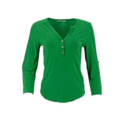 Blusa Dna Couture Mangas Largas Lisa para Damas