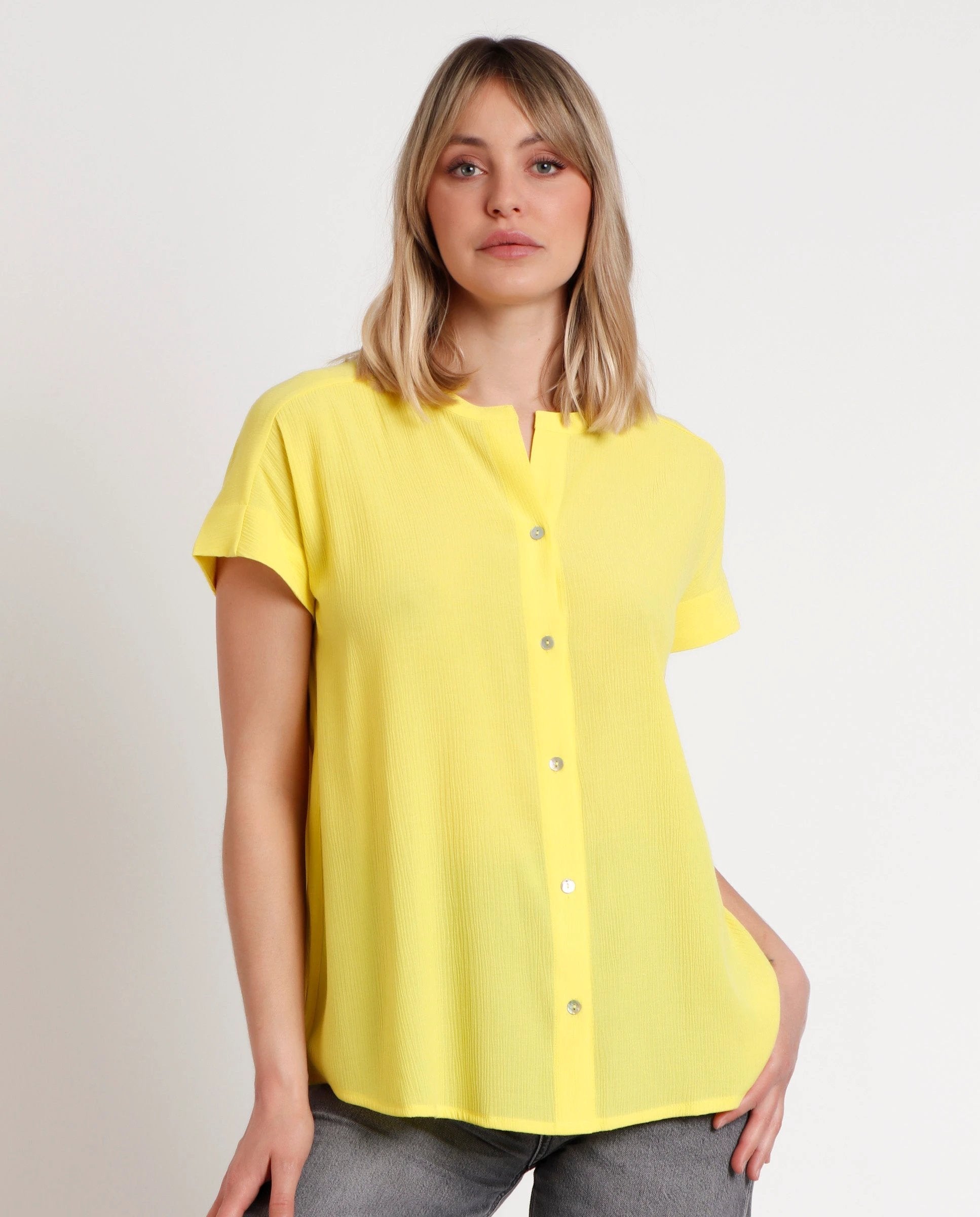 Blusa Admas Mangas Cortas Lisa P/ Damas by Admas