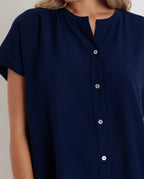 Blusa Admas Mangas Cortas Lisa P/ Damas by Admas