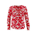Blusa Dna Couture Mangas Largas Estampado para Damas