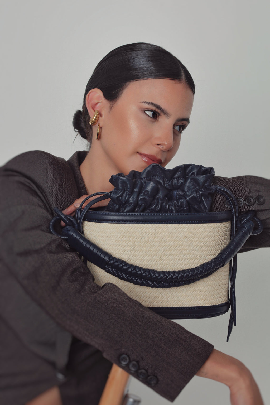 Iraca Basket Bucket, Coco