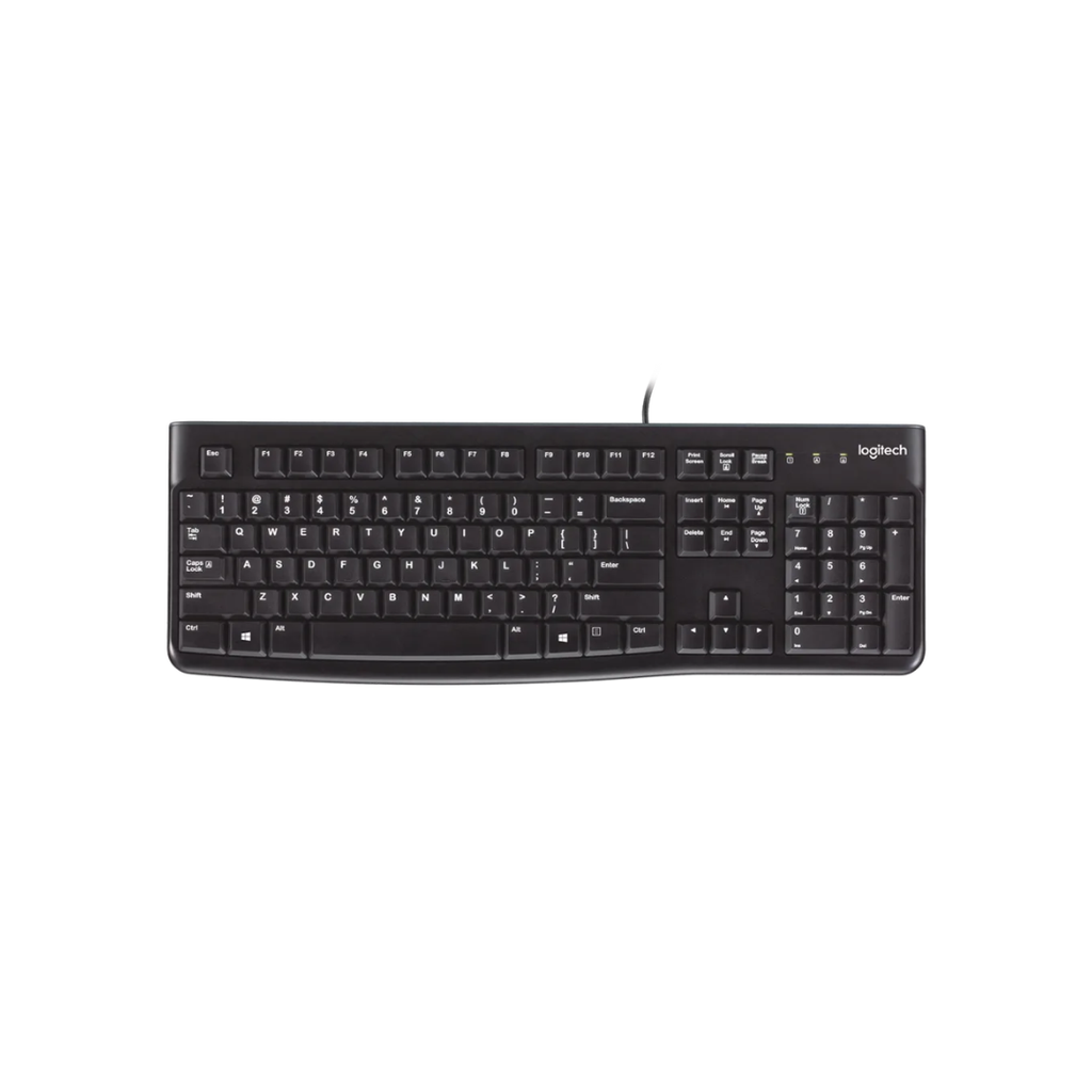 TECLADO LOGITECH K120 SPA USB BLACK