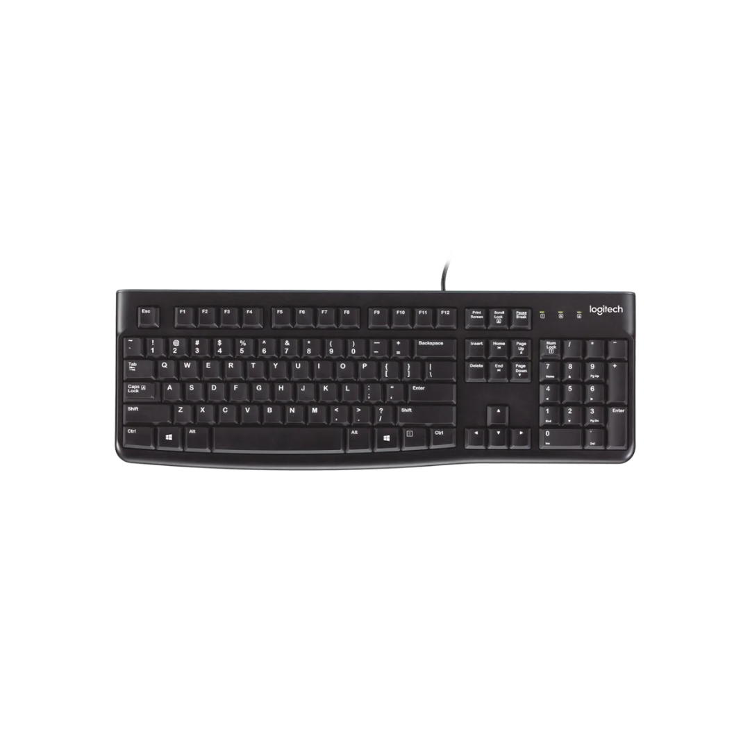 TECLADO LOGITECH K120 SPA USB BLACK