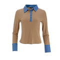 Poloshirt Milk & Honey Mangas Largas Liso Para Damas by Otra Categoria # 05 No Existe