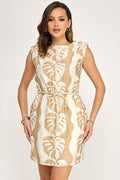 Vestido Milk & Honey sin Mangas Estampado para Damas