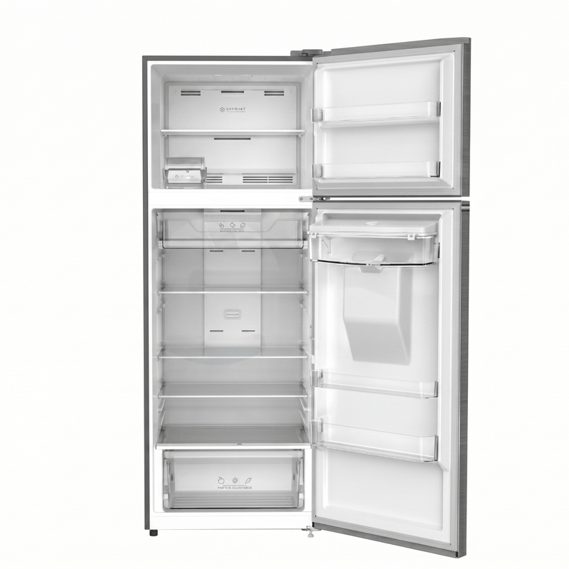Refrigeradora Oster M/OS-NFMI1502ESDI 14 cu.ft. Inverter No Frost con Dispensador Acero