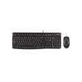 TECLADO/MOUSE LOGITECH MK120 ENG USB BLACK