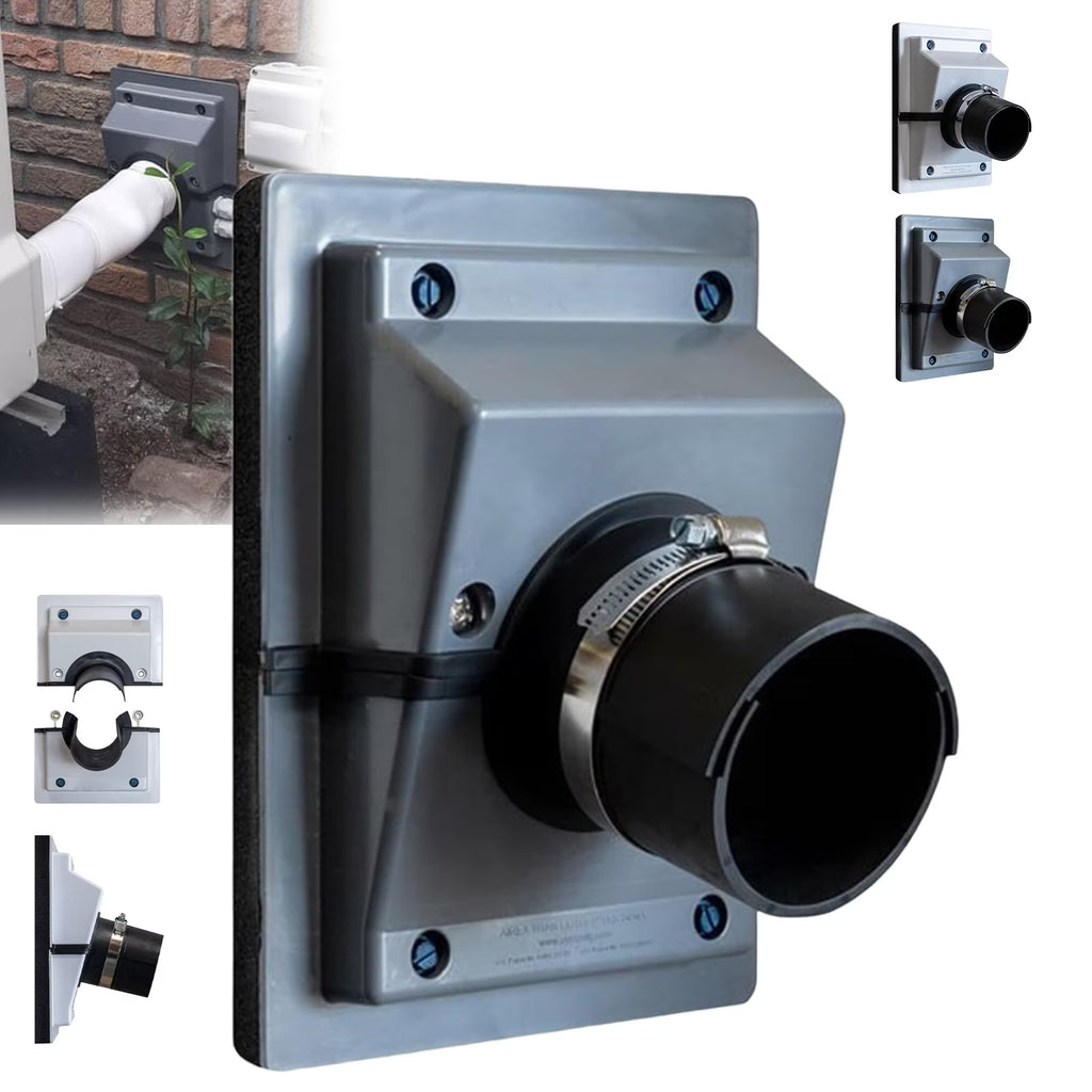 Kit De Sellado Profesional Hermético Para Penetraciones De Pared HVAC