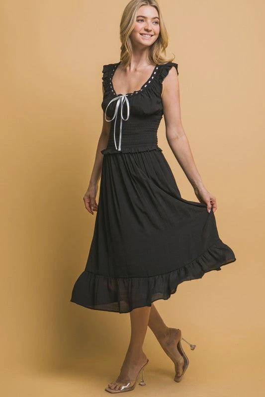 Vestido Love Tree Liso Largo Para Damas by Love Tree