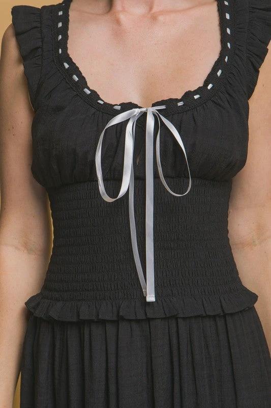 Vestido Love Tree Liso Largo Para Damas by Love Tree