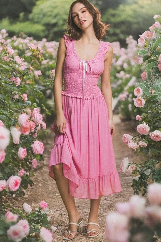 Vestido Love Tree Liso Largo Para Damas by Love Tree