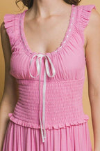 Vestido Love Tree Liso Largo Para Damas by Love Tree