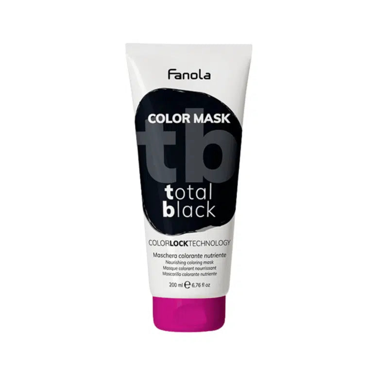 MASCARILLA FANOLA COLOR TOTAL BLACK 200 ML