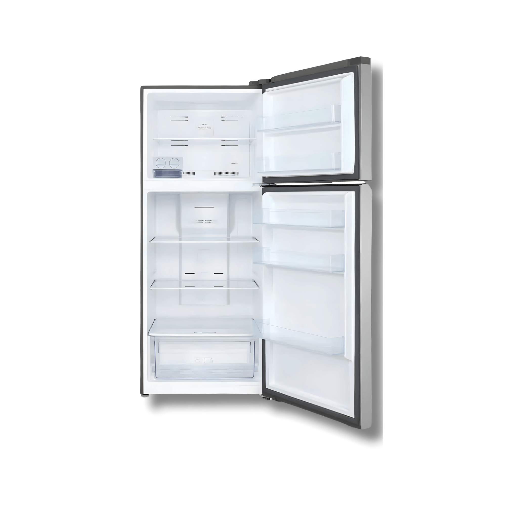 Refrigeradora Top Mount TCL M/P425TMN 15 cu.ft. Eco Inverter Gris
