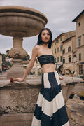 Falda janelle negro natural