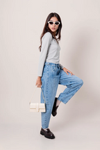 JEANS BALLOON FIT E-M 7276.
