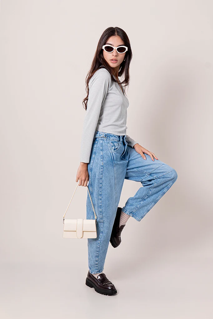 JEANS BALLOON FIT E-M 7276.