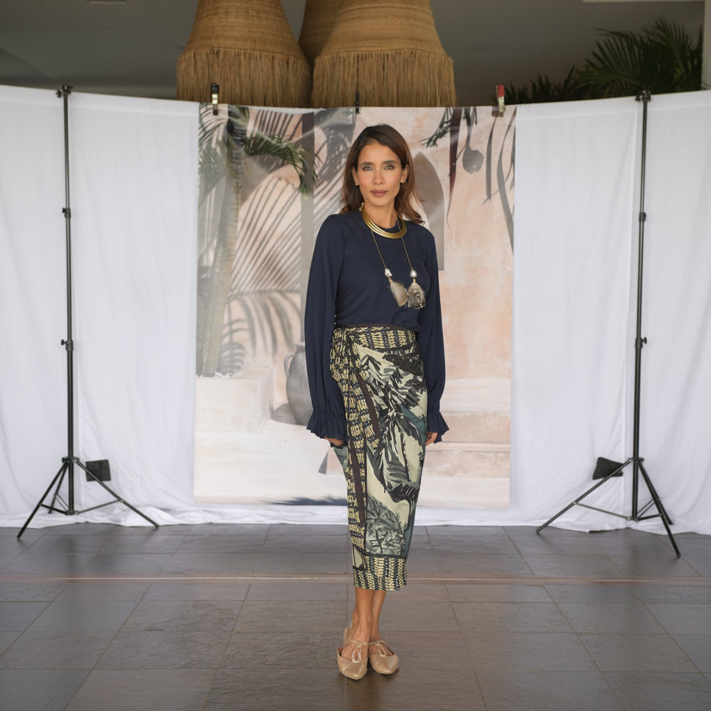 Pareo Sarong 007 – Tropical Foliage