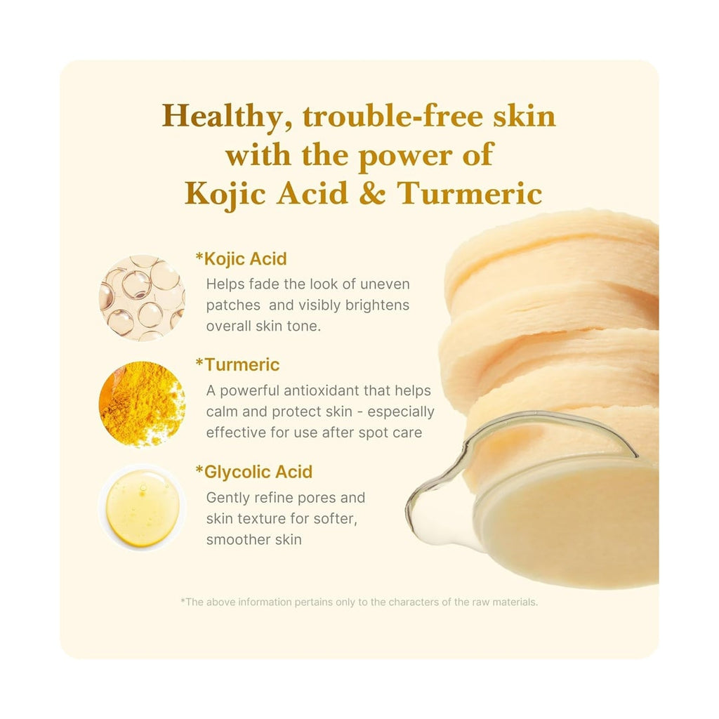 (SB) MEDICUBE KOJIC ACID TURMERIC PAD 70PCS