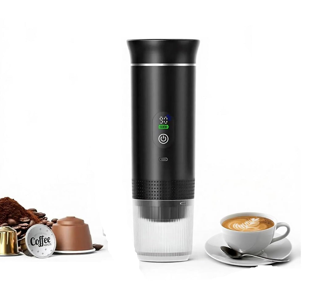 Cafetera Portátil Espresso 3 en 1 con Batería Recargable