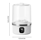 Mini Lavadora Portátil De 3000mAh Compacta Silenciosa y Recargable