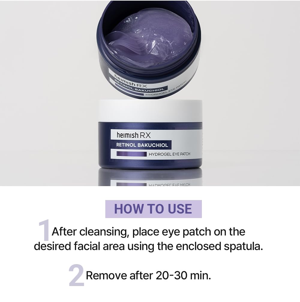(SB) HEIMISH RX RETINOL BAKUCHIOL HYDROGEL EYE PATCH 60EA