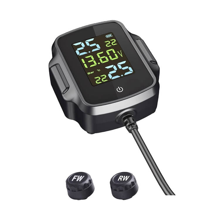 Control de Presión de Neumáticos TPMS p/ Motores