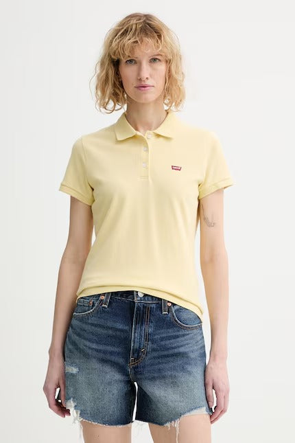 Poloshirt Levis Mangas Cortas Liso para Damas