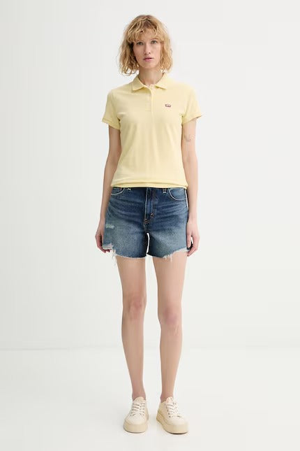 Poloshirt Levis Mangas Cortas Liso para Damas
