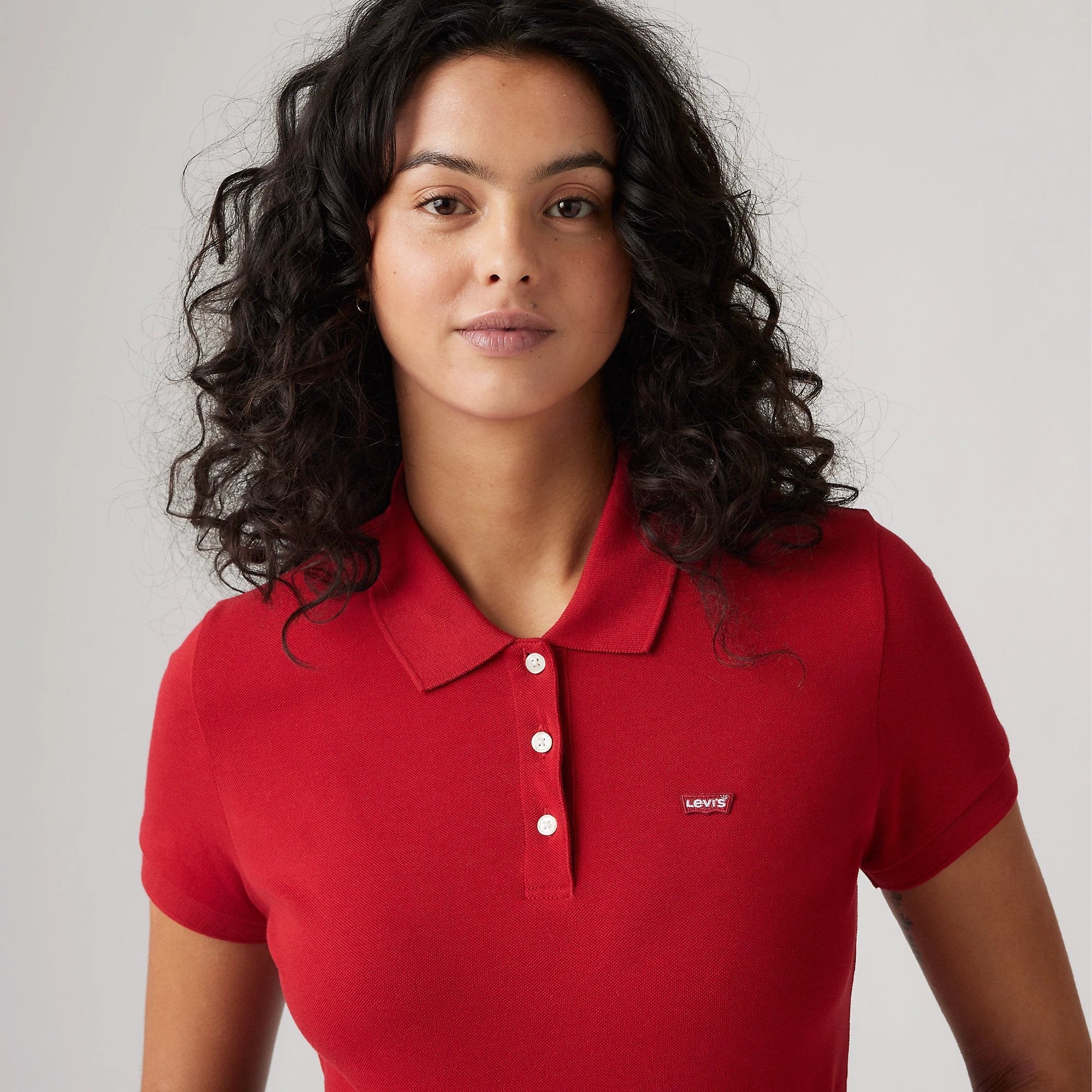 Poloshirt Levis Mangas Cortas Liso Para Damas by Levis