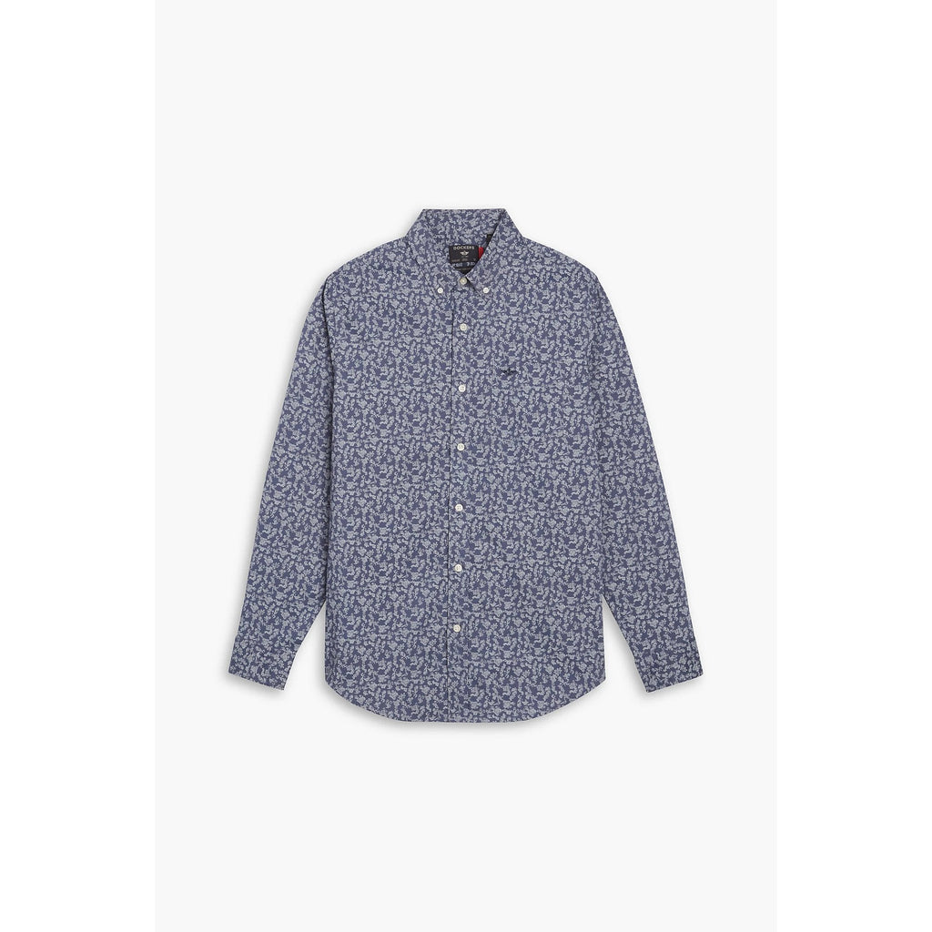 Camisa Dockers Mangas Largas Estampada Para Caballeros by Dockers